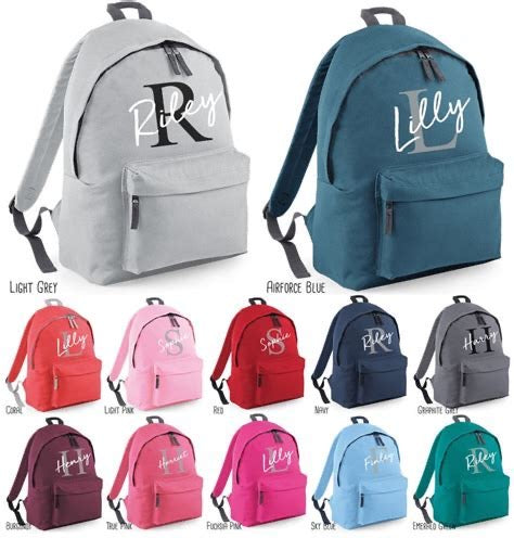 Personalised BackPack/Rucksac