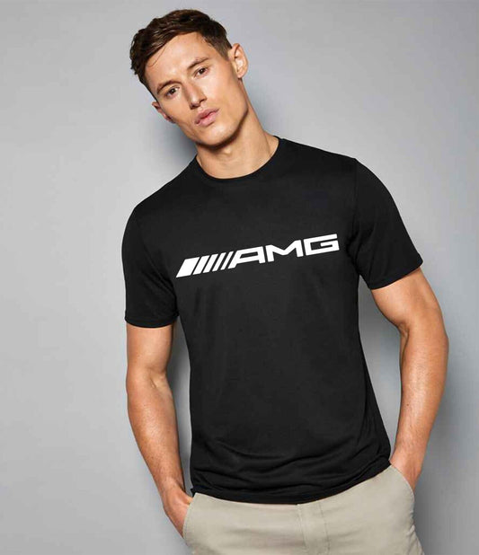 Mercedes AMG Car Logo Premium cotton T-shirt